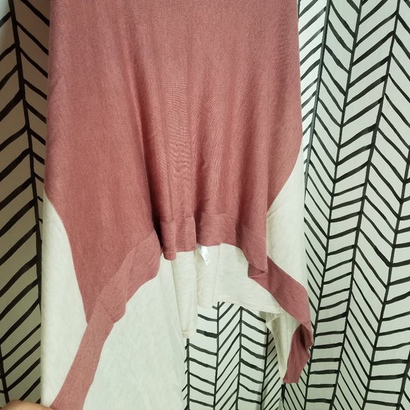 Lululemon Yin Poncho Heathered Cherry Tint Dune - Picture 8 of 8